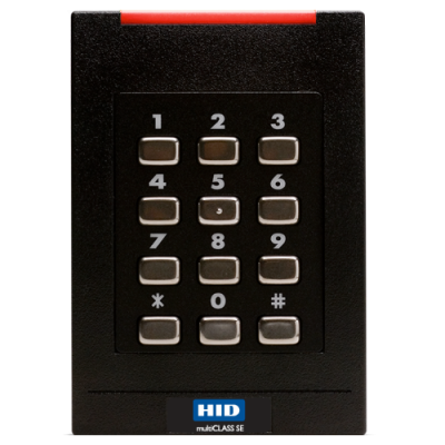 HID iCLASS SE RPK40 WITH BLUETOOTH SMART CARD READER WITH KEYPAD