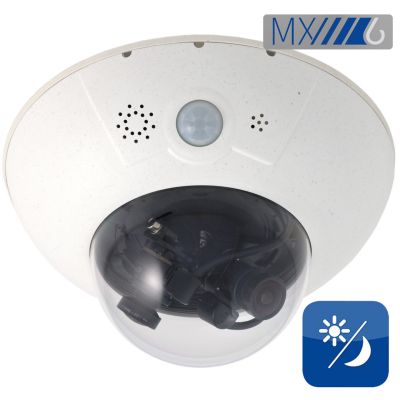MOBOTIX D16 6MP 103° DUAL DOME SECURITY CAMERA WITH MXBUS (NEW)