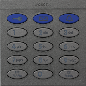 MOBOTIX KEYPAD1 MODULE FOR T2x, DARK GRAY (NEW)