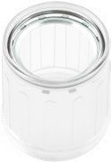 MOBOTIX LENS COVER WITH GLASS PANE, LONG VERSION FOR M2x CAMERA (NEW)