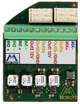 MOBOTIX MX-OPT-IO3-INT EXTENDED TERMINAL BOARD FOR c25/p25/i25/v25 CAMERA (NEW)