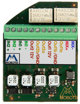 MOBOTIX MX-OPT-IO3-INT EXTENDED TERMINAL BOARD FOR c26/p26/i26/v26 CAMERA (NEW)