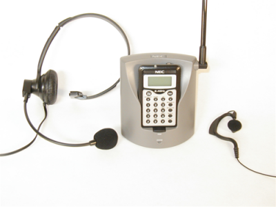 NEC DTR-1C-1 DTERM ANALOG CORDLESS HEADSET