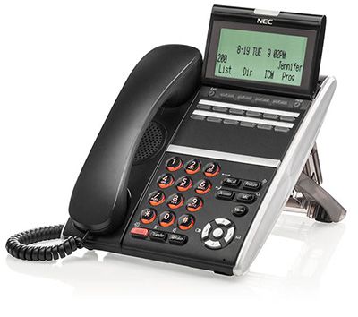 NEC ITZ-12DG-3 BK IP TELEPHONE (NEW)