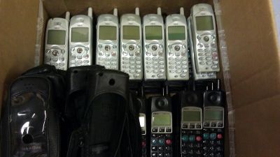 (66) NEC PSII & PSIII WIRELESS PHONES WITH ZONE TRANSCEIVERS (USED)