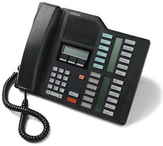 NORTEL M7324 BK TELEPHONE (REFURBISHED)