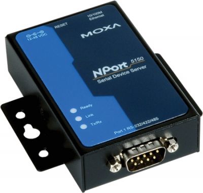 MOXA NPORT 5150 SERIES 1-PORT RS-232/422/485 SERIAL DEVICE SERVER (NEW)