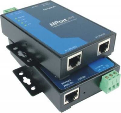 MOXA NPORT 5210 SERIES 2-PORT RS-232 SERIAL DEVICE SERVER (NEW)