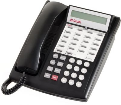 PARTNER 18-BUTTON DISPLAY BK TELEPHONE (REFURBISHED)