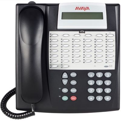 PARTNER 34-BUTTON DISPLAY BK TELEPHONE (NEW)