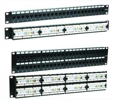 WELTRON 24-PORT PATCH PANEL, CAT-6