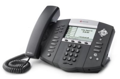 POLYCOM SOUNDPOINT IP 650 BLACK TELEPHONE (NEW)