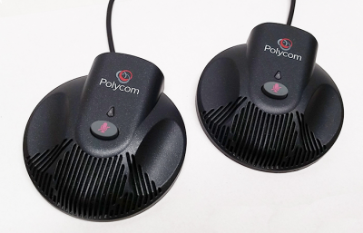 POLYCOM SOUNDSTATION 2W EX MICROPHONES (SET OF 2) (NEW)