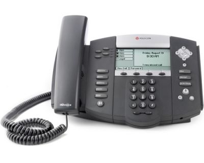 POLYCOM SOUNDPOINT IP 550 BLACK TELEPHONE (NEW)