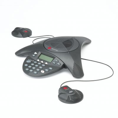 POLYCOM SOUNDSTATION 2 EX CONFERENCE TELEPHONE (USED)