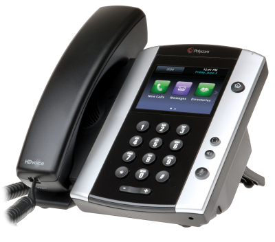 POLYCOM SOUNDPOINT IP VVX 501 BLACK TELEPHONE (NEW)