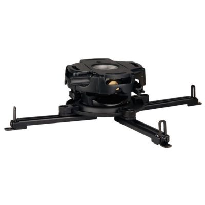 PEERLESS PRG PRECISION PROJECTOR MOUNT WITH SPIDER UNIVERSAL ADAPTOR PLATE (BLACK)