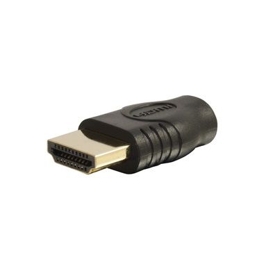 QUIKTRON HDMI MICRO FEMALE TO HDMI MALE ADAPTER