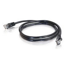 QUIKTRON 3 FT. CAT-6 PATCH CORD BLACK