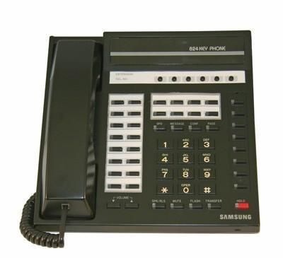SAMSUNG 824 24-BUTTON BK TELEPHONE (USED)