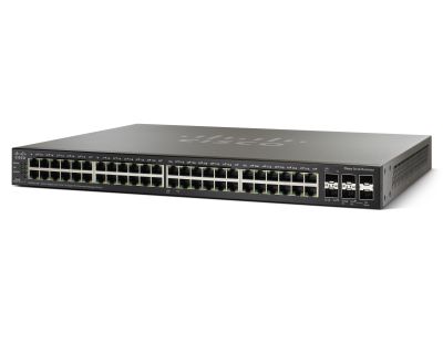 CISCO SG550X-48MP SMALL BUSINESS 500 SERIES 48-PORT GIGABIT STACKABLE MANAGED SWITCH
