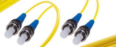 CORNING ST TO ST SM DUPLEX PATCH CABLE - 3 METER