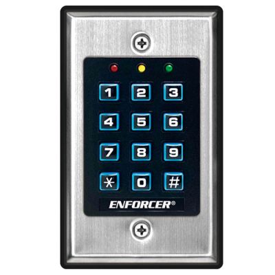 ACCESS CONTROL KEYPAD, 1,000 USERS, 1 RELAY OUTPUT (INDOOR)