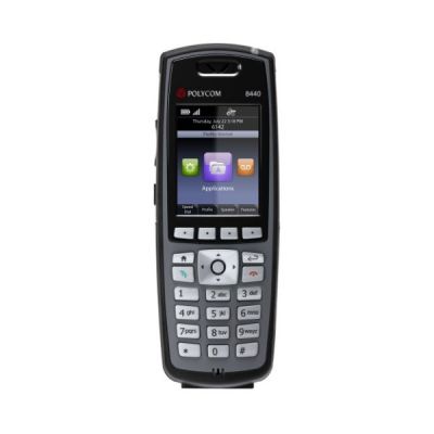 POLYCOM SPECTRALINK 8450-BLACK WIRELESS HANDSET (NEW)