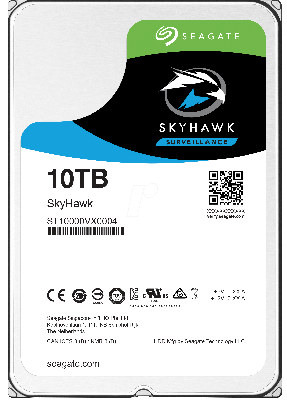 SEAGATE SKYHAWK SURVEILLANCE HDD HARD DRIVE - 10 TB - SATA III 6GB/s