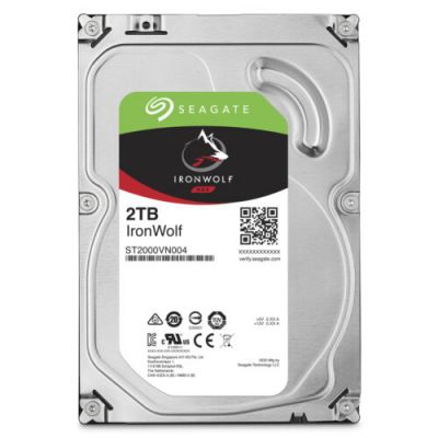 SEAGATE IRONWOLF STORAGE HDD HARD DRIVE - 2 TB - SATA-6GB/s