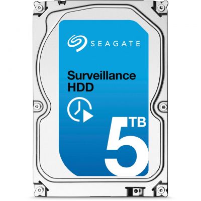 SEAGATE BARRACUDA SURVEILLANCE HDD HARD DRIVE - 5 TB - SATA-600 