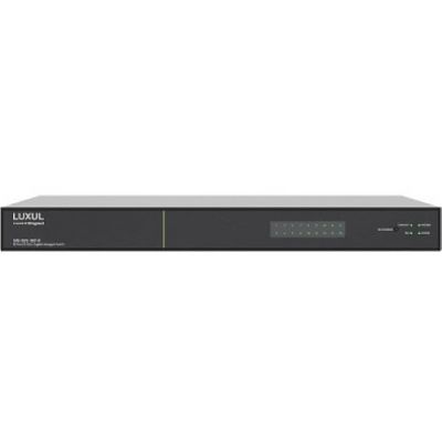 LUXUL SW-505-16P-R 16-PORT PoE+/2 COMBO RJ45/SFP PORTS - 1Gb L2/L3 MANAGED SWITCH