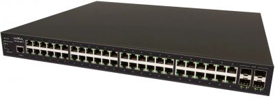 LUXUL SW-615-48P-F 48-PORT PoE+ / 4 (10G) SFP+ PORTS – 1Gb L2/L3 MANAGED SWITCH