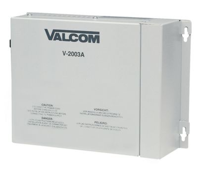 Valcom V-1072B-ST Doorplate Spkr stainless Flush W/led v1072bst 