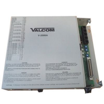 VALCOM V-2006A ONE-WAY ALL CALL PAGE CONTROL WITH BUILT-IN POWER SUPPLY