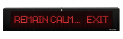VALCOM VL550 IP MESSAGE DISPLAY WITH FLASHER & INFORMACAST