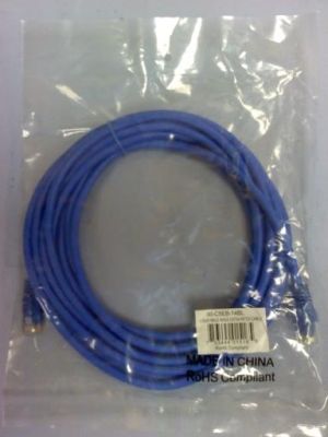 WELTRON 14 FT. CAT-5E PATCH CORD BLUE