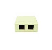 WELTRON DUAL PORT SURFACE MOUNT (IVORY)