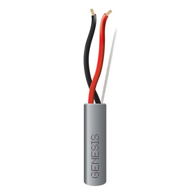 HONEYWELL GENESIS SECURITY CABLE, 18/2 STRANDED JACKET CL2, GRAY (PER 1000 FT.)
