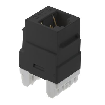 LEGRAND ON-Q CAT-5E KEYSTONE JACK (BLACK)