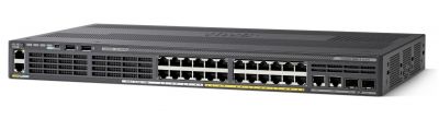 CISCO CATALYST 2960X-24PS-L 24-PORT MANAGED GIGABIT ETHERNET SWITCH WITH 370 WATT PoE