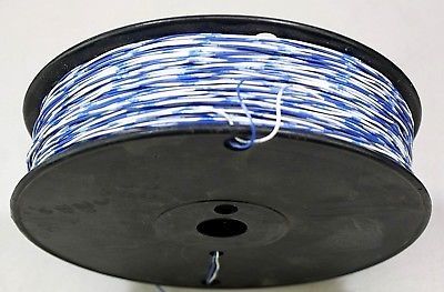 SUPERIOR ESSEX CROSS CONNECT SINGLE PAIR CABLE (PER 1000 FT.) (BLUE/WHITE)